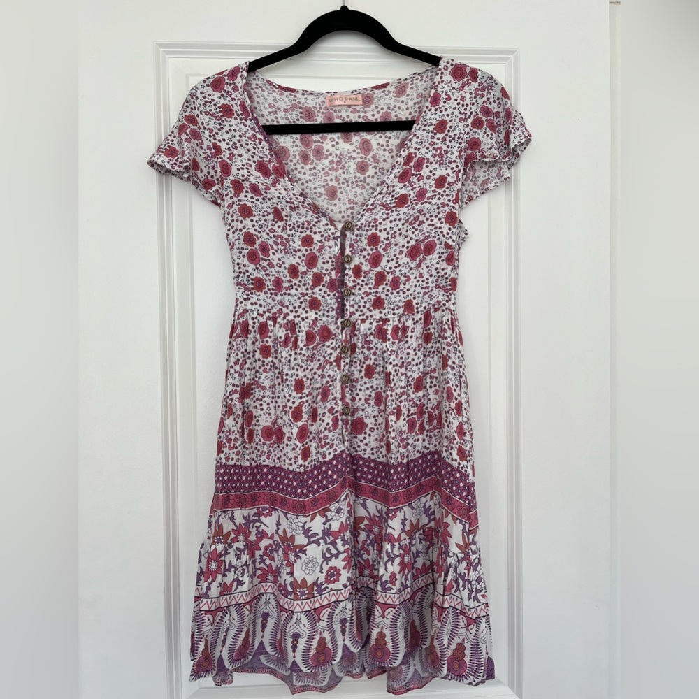 Pink Hello Molly Mini Dress